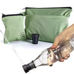 CuloClean Hygiene bag for hiking + Portable travel bidet. Personal hygiene kit for hikers, leave no trace (LNT) while hiking in the countryside.