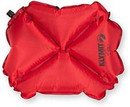 Klymit Pillow X Inflatable Camping & Travel Pillow, Red/Gray