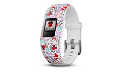 Garmin vivofit Jr. 2 - Disney Minnie Mouse Fitness Activity Tracker for Kids - Adjustable Band - Multicolour