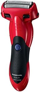 Panasonic Rechargeable 3-Blade Electric Cordless Wet/Dry Men's Shaver, Red