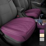 2 Pack Leather Front Car Seat Cover