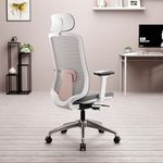 Green Soul® Cosmos Pro Premium Office Chair | High Back | Mesh Ergonomic Home Office Desk Chair (Salmon Pink)