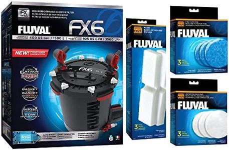 Fluval Fx6 Aquarium Canister Filter (FX-6 Filter Package)