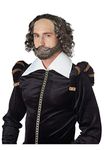 California Costumes Shakespeare Beard and Wig Set Standard