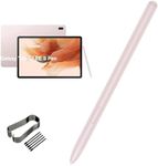 Tab S7 FE S Pen Replacemen Stylus Pen for Samsung Galaxy Tab S7 FE SM-T730 Touch Pen + Tips/Nibs(Mystic Pink)