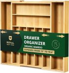 Luxury Bamboo Kitchen Drawer Organi