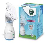 Vicks Sinus Inhaler - Suitable during Coughs, Colds or Blocked Noses - Adjustable Steam Control - Automatic Shut Off - Essential Oil Pads Included - VH200