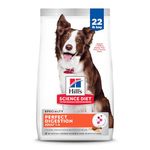 Hill's Science Diet Adult Dog Dry Perfect Digestion Chicken, Brown Rice, & Whole Oats Recipe, 22 lb Bag