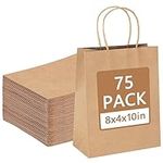 Moretoes 75pcs Paper Bags with Hand