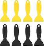 8PCS Resin Scraper, Resin Removal Scraper, Plastic Spatula for 3D Printing, Air Bubble Remover Sticker Installation Tool Flexible Paint Scrapers, Black 4PCS Yellow 4PCS, 5.27 x 2.32 inch…