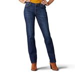 Lee Women's Relaxed Fit Straight Leg Jeans, Bewitched, 8 Medium