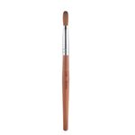 KAZIPOP Kolinsky Sable Nail Brush Acrylic Brush for Acrylic Powder Nail Art Pen with Red Wooden Handle Manicure Design 12#