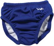 FINIS Reusable Swim Diaper for Babies - Snap Closure - UPF 50 & Up Sun Protection - Leak-Resistant Fit - Royal - M