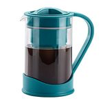 BonJour 47113 Coffee Maker Cold Brewer, Glass, Aqua