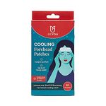 BeYou Cooling Forehead Patch for Hot Flashes, Menopause, Migraines, Tension Headaches, Hangovers - Infused with Basil & Rosemary - Designed specifically for hot Flashes