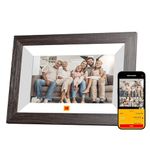 KODAK Digital Photo Frame WiFi Digital Picture Frame 7 Inch, Built in 32GB Storage, HD IPS Touchscreen, Auto-Rotate, Smart Electronic Frame Shares Images & Videos with Friends and Family via Phone App
