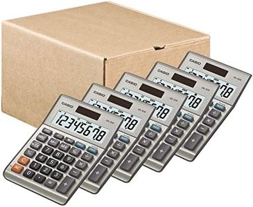 Casio MS-80B Standard Function Desktop Calculator / 5 Pack