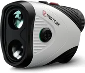 REDTIGER Golf Rangefinder with Slope, 1200 Yards Laser Range Finder Golfing, 7X Magnification, Flag Pole Locking Vibration, Rechargeable Range Finders with Magnet Stripe, GolfVue Series 1