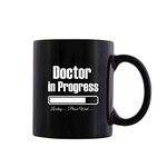 Designer Unicorn Printed Ceramic Coffee Mug Doctor in Progress.. Loading (Black)