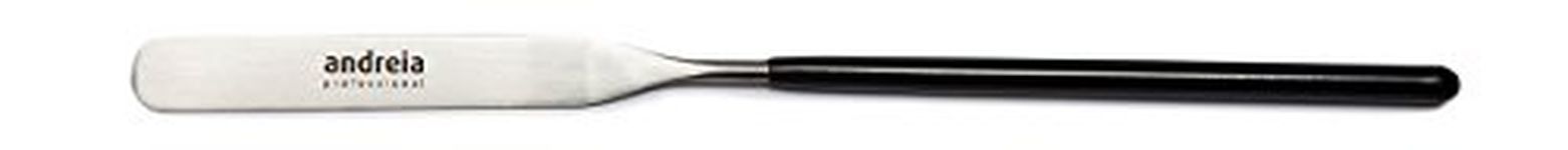 Andreia Professional Metal Spatula Cosmetic - Stainless Steel Spatula for Nail Art to Mix Different Gel Colours, Lipsticks, Foundation, Eye Shadow, Concealer - Best for Mixing