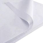 50 Sheets Large White Tissue Paper 20 x 30 inches (500x750mm) Quality White Acid Free Tissue Paper for Clothes, Gift Wrapping and Art Craft Decorations