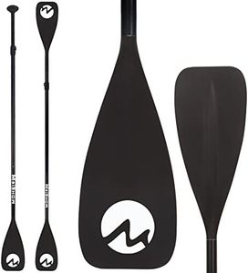 MoiShow SUP Paddle Board Paddle - Adjustable Paddleboard Paddle Oar 4-Piece Floating Aluminum SUP Kayak Paddle