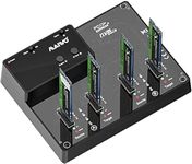 MAIWO 4 Bay M.2 NVME Docking Station - Tool-Free Type-C Enclosure for NVME SSD with Offline Clone Duplicator and System Disk Clone Function. Model K3015P2.