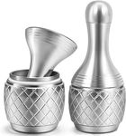 MEECN Pill Crusher Stainless Steel Mortar and Pestle Spice Grinder and Pill Grinder Fine Powder-Waterproof Pill Container