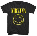 Nirvana mens T-shirt, Black, XX-Large