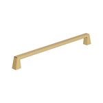 Amerock BP55283CZ | Champagne Bronze Cabinet Pull | 10-1/16 in (256 mm) Center-to-Center Cabinet Handle | Blackrock | Drawer Pull | Kitchen Cabinet Handle | Furniture Hardware