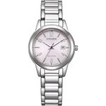 Citizen Women Analogue Eco-Drive Watch with Stainless Steel Strap FE1241-71Z