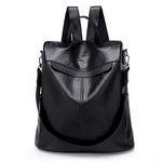 Estwell Women Anti-theft Backpack Handbag Ladies Rucksack Fashion PU Leather Shoulder Bag Waterproof Travel Daypack Casual School Bag