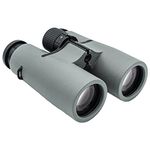 COVERT Scouting Cameras 10X42 Binocular (CC0074) ED (Extra-Low Dispersion) Glass, BAK-4 Phase-Corrected Dielectric Coated Roof Prisms, Scratch Resistant, Waterproof, Fog Proof, Shock Resistant, Gray