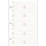 LANG Address Book Refill Pages (0113100)