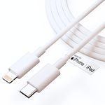 UNBREAKcable USB Type C to Lightning Cable 27W [MFi Certified + 2 Years Warranty*] Fast Charger Cable for iPhone 14/13/12/11/X/XS/XR/8/Plus, iPad Mini/Pro/Max, USB Type-C Power Delivery Cord