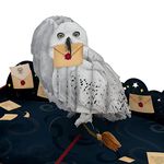 Lovepop Harry Potter Hedwig™ Birthday Delivery Pop Up Card, 5 X 7 Inches, Handcrafted 3D Pop-Up Greeting Card, Card for Kids