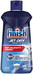 Finish Jet-Dry Rinse Aid, 16oz, Dishwasher Rinse Agent & Drying Agent (Packaging May Vary)