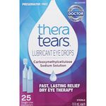 Thera Tears Lubricating Eye Drops, 25 count