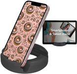 GoDonut Universal Cell Phone Stand Tablet Stand, Compatible with Android iPad iPhone Samsung Galaxy G Nokia Pixel | Multi-Angled to View on Tablet Kindle Fire Smartphone XS Max XR 8+ 8 7+ 7 6 6s 5