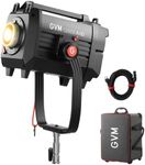 GVM 1200W LED Video Light, 1200B AIO Film Lighting Kit, 42800lux/3m Photography Lighting kit with DMX Control, Continuous Output Video Lighting for TV Productions, Live Broadcasts
