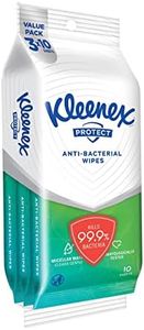 Kleenex Protect Hand Sanitizing Anti-bacterial Moist Wipes 10s x 3