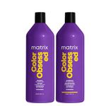 Matrix Color Obsessed, Shampoo And Conditioner Set, to Cleanse and Help Protect Against Fading for Damaged Coloured Hair, Total Results