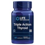 Life Extension, Thyroid Support Complex, with Iodine and L-Tyrosine, 60 Vegan Capsules, Laboratory Tested, Gluten-Free, Vegetarian, SOYA-Free, Non-GMO