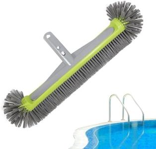 Cabezal de Cepillo para Piscina, cepillos para Limpieza de Piscina, Cepillo para Limpiar Piscinas, Cepillo para Limpiar baños de Piscina, Cepillo para Fregar Azulejos con Clips Ez