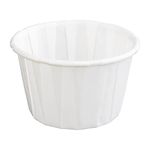 2oz Paper Portion Cups for Condiments, Medicine, Jello Shots, Product Samples, Taste Tests (2 oz size) by Genpak F200 - 250 Cups pack