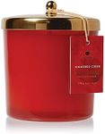 Thymes Simmered Cider Harvest Red Poured Candle - Warm & Spicy Scented Candle with Notes of Apple, Clove, and Cardamom - Luxury Home Fragrance - Red Candle (13 oz)