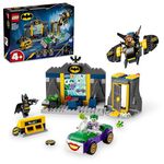 LEGO DC Batman The Batcave with Batman, Batgirl & The Joker 76272 Building Blocks Toys for 4+ Gift for Boys and Girls