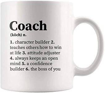 Coach Noun Definition Character Builder Gifts For Coach Team Manager Office Boss Appreciation Inspirational Ceramic Coffee Mug 11 oz