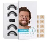 Magnetic Nasal Strips for Breathing | Anti Snoring Nose Clip | Skin Safe Sleep Nasal Strips | Nasal Dilators For Breathing | Instant Releif From Snoring | Snore Stopper | Anti Snoring Nose Clip | Anti Snoring Devices For Men | 15 Count (Pack of 1)