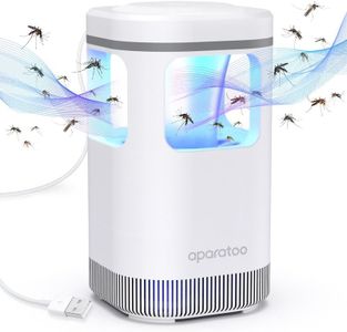 Fly Killer, Mosquito Killer Lamp Electric Fly Zapper Fly Trap, USB Fruit Fly Killer UV Insect Killer Bug Zapper for Bedroom, Camping, Kitchen, Office, Safe Fly Catcher Outdoor Indoor for Home Use